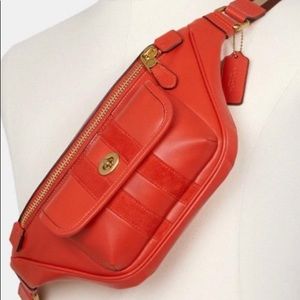 Coach Heritage Collection Mango Pouch NWT